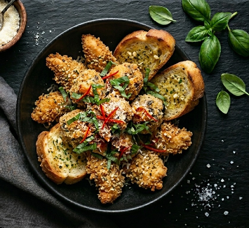 Garlic bread Chicken